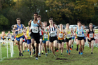 Mens under-17s National Cross Country Relay, Berry Hill Park, Mansfield. Photo:  David T. Hewitson/Sports for All Pics